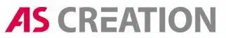 Logo von AS Creation Tapeten in rot, grau und weiss