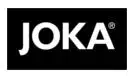 Logo von JOKA Teppichböden in schwarz und weiss.