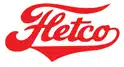 Das Logo von der Teppichbodenmarke Fletco in rot.